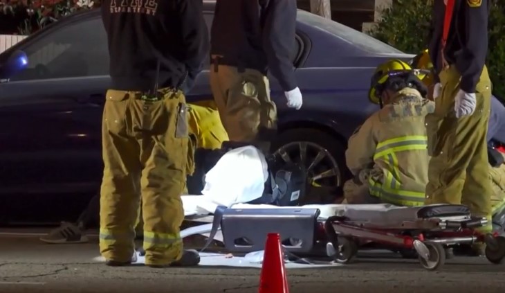 Sylmar hit and run accident