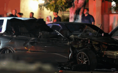 Granada Hills: 1 muerto y 1 herido tras grave colisión.